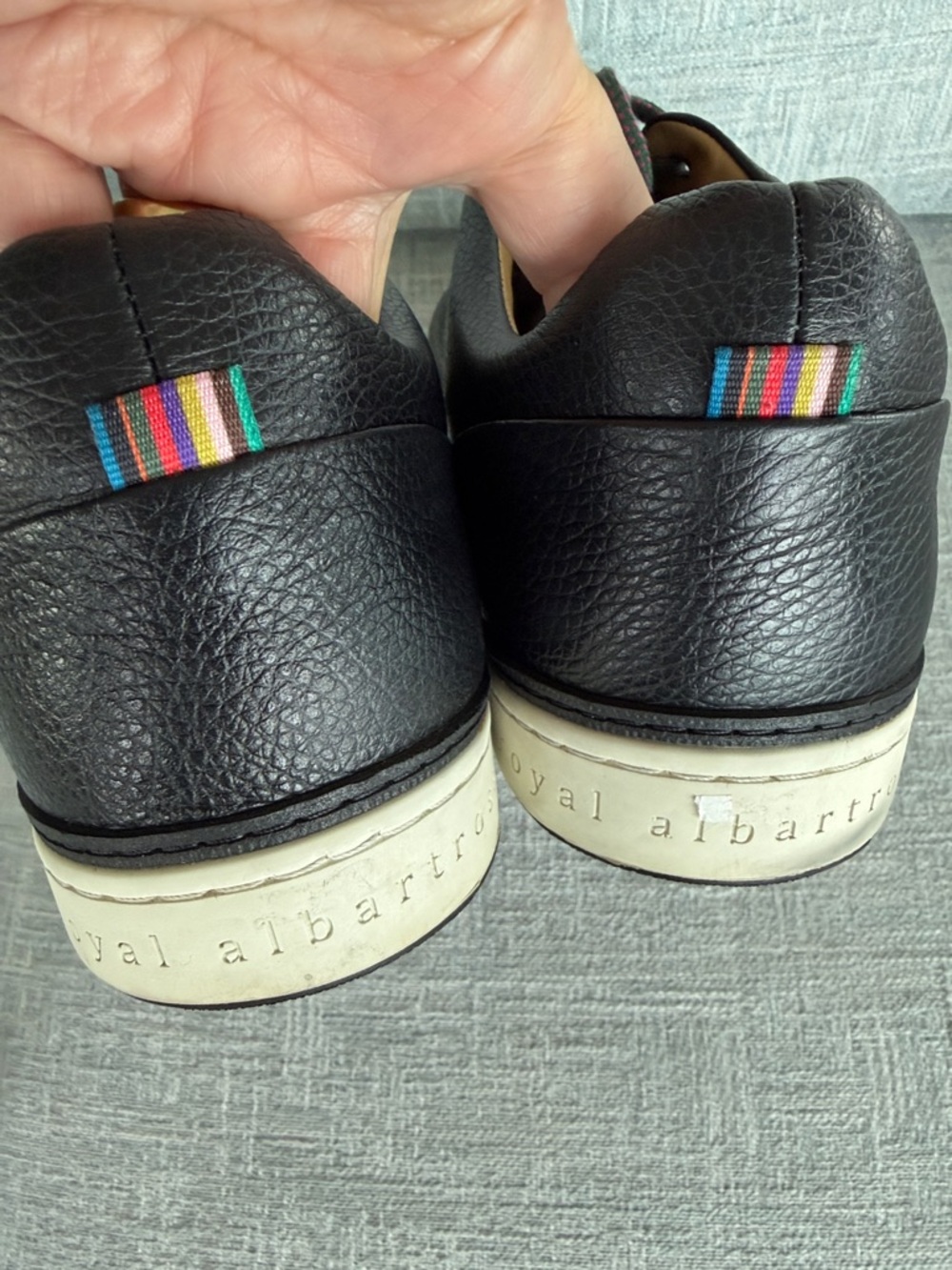 Royal Albartross Bond Golf Shoes Mens 12 Leather Spikeless Sneakers - Picture 7 of 11